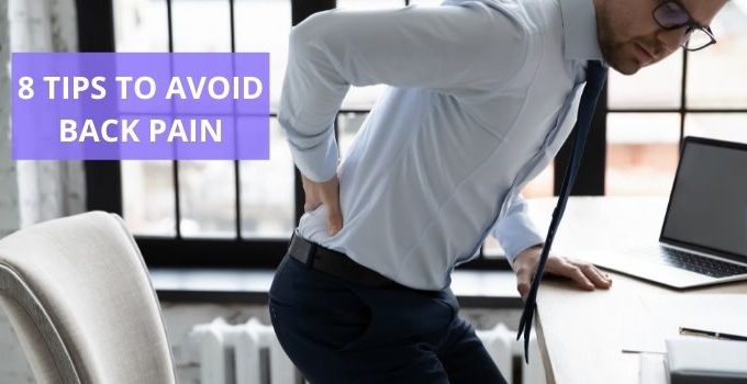 how to avoid back pain