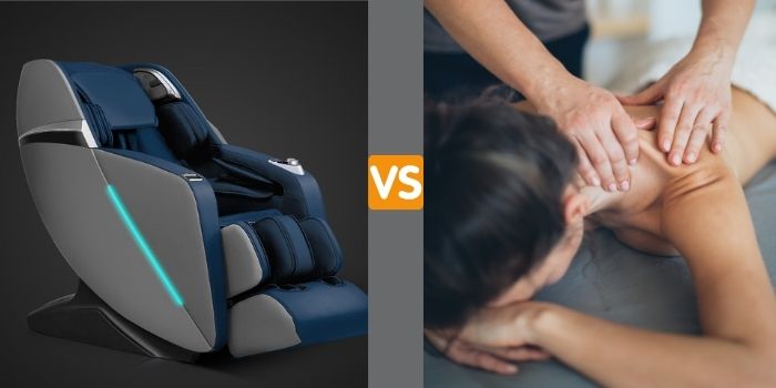 Massage Chairs VS Masseuse
