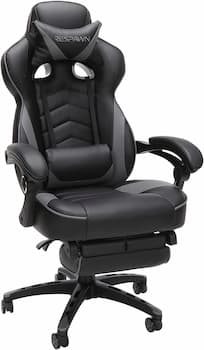 RESPAWN 110 Ergonomic Gaming Chair with Footrest Recliner