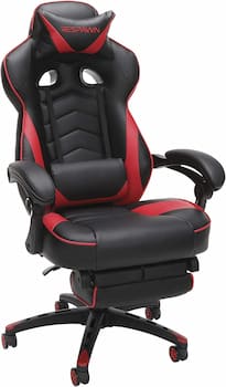 RESPAWN-110-Racing-Style-Ergonomic-Gaming-Chair-with-Footrest-Red