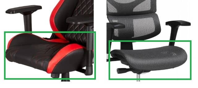 seat-design-Difference-between-an-Office-Chair-and-Gaming-Chair